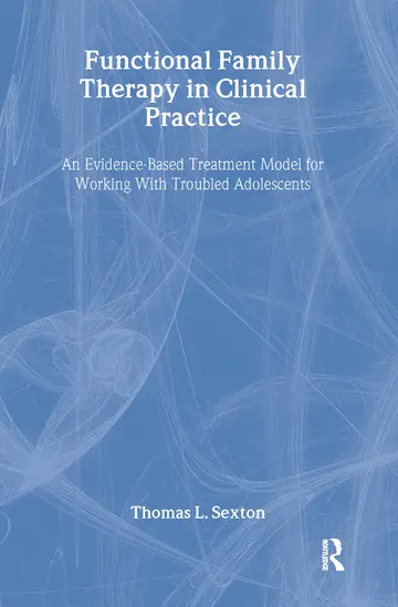 Cover of Functional Family Therapy in Clinical Practice
