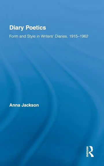 Cover of Diary Poetics