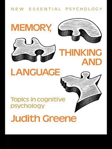 Cover of Memory, Thinking and Language