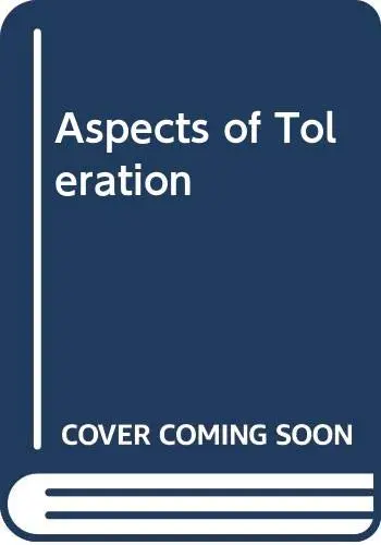 Cover of Aspects of Toleration