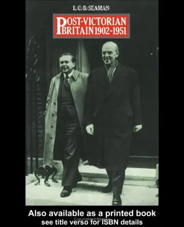 Cover of Post-Victorian Britain, 1902-51