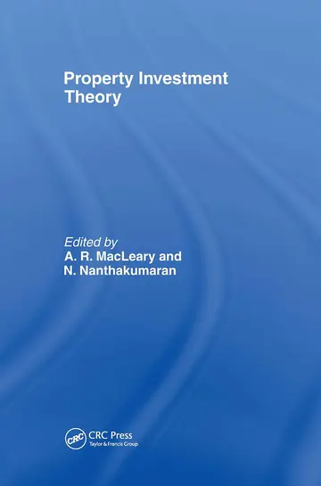 Cover of Property Investment Theory