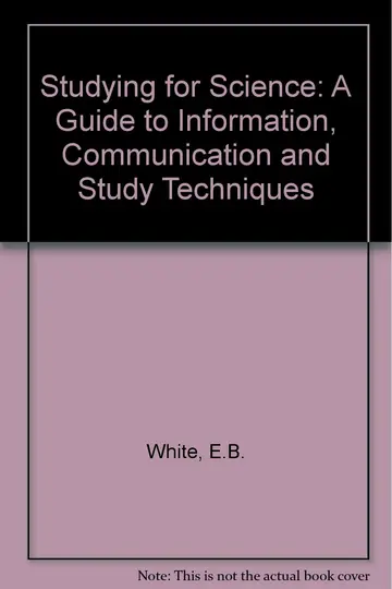 Cover of Studying for Science