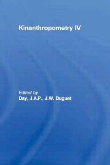 Cover of Kinanthropometry IV