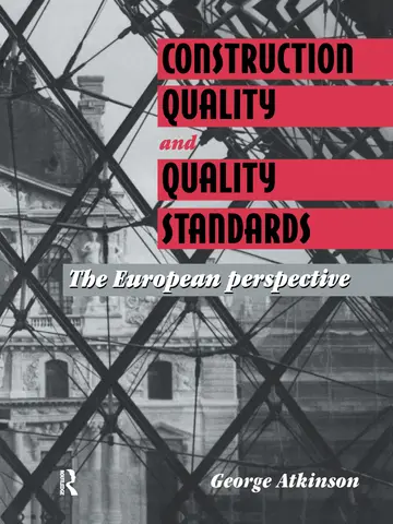 Cover of Construction Quality and Quality Standards