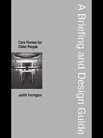 Cover of Care Homes for Older People