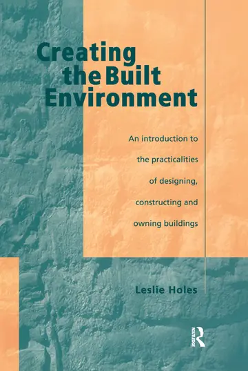 Cover of Creating the Built Environment