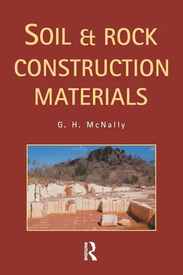 Cover of Soil and Rock Construction Materials