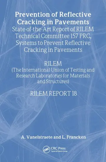 Cover of Prevention of Reflective Cracking in Pavements