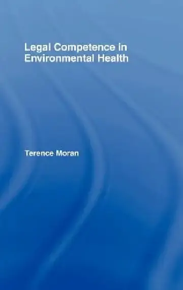 Cover of Legal Competence in Environmental Health