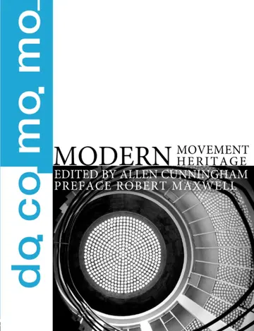 Cover of Modern Movement Heritage