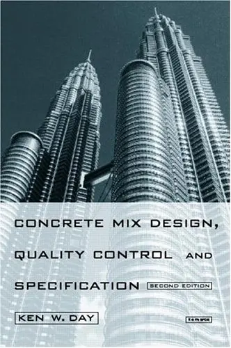 Cover of Concrete Mix Design, Quality Control and Specification, (with CD ROM), Second Edition