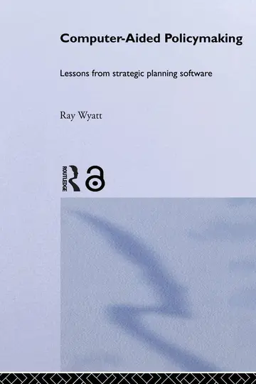 Cover of Computer Aided Policy Making
