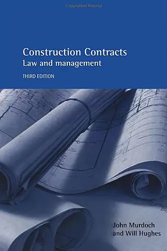 Cover of Construction Contracts 3E