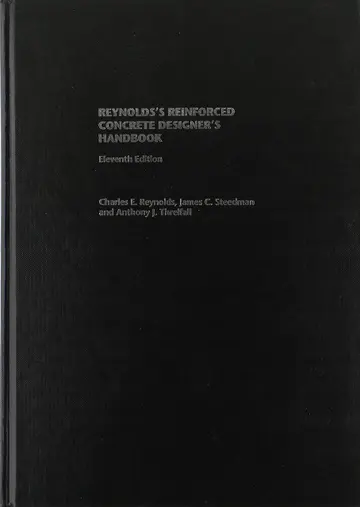 Cover of Reynolds's Reinforced Concrete Designers Handbook