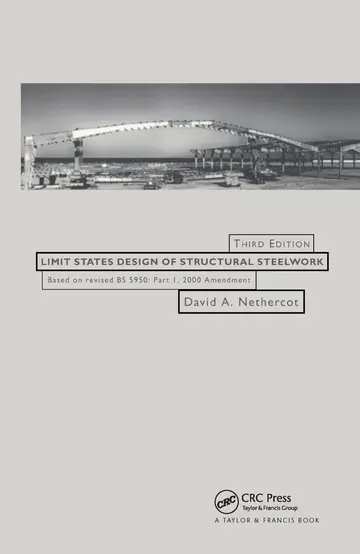 Cover of Limit States Design of Structural Steelwork