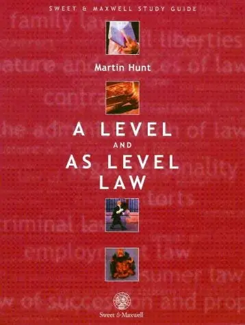 Cover of A-Level and AS-Level Law