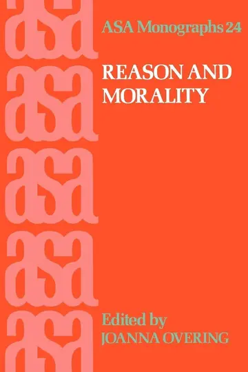 Cover of Reason and Morality