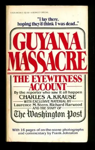 Cover of The Guyana Massacre