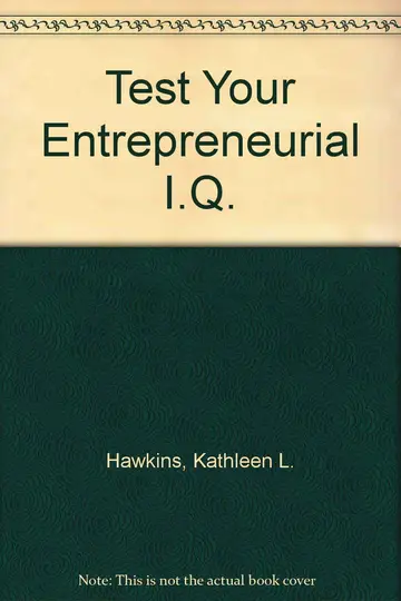 Cover of Test Entreprene Tr