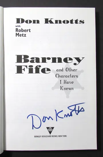 Cover of Barney fife/other tr