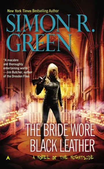 Cover of The Bride Wore Black Leather