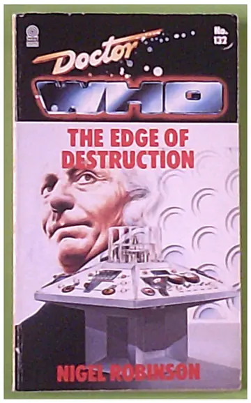 Cover of Doctor Who-The Edge of Destruction