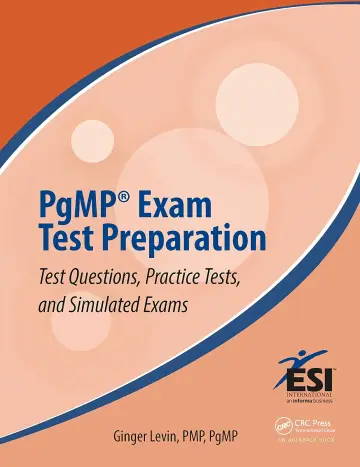 Cover of PgMP (R) Exam Test Preparation