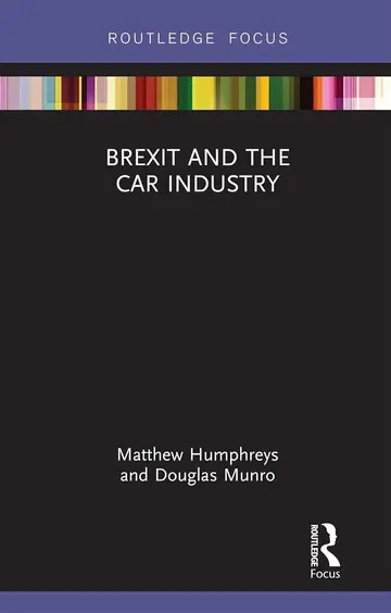 Cover of Brexit and the Car Industry