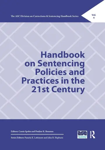 Cover of Handbook on Sentencing Policies and Practices in the 21st Century