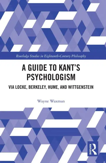 Cover of A Guide to Kant?s Psychologism