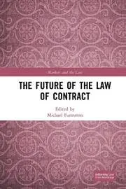 Cover of The Future of the Law of Contract
