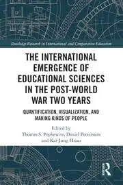 Cover of The International Emergence of Educational Sciences in the Post-World War Two Years