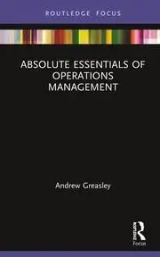 Cover of Absolute Essentials of Operations Management