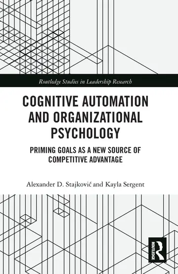 Cover of Cognitive Automation and Organizational Psychology