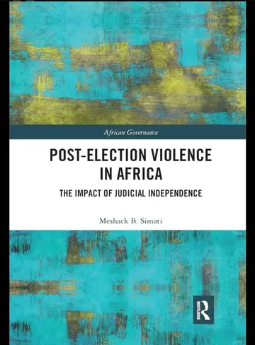 Cover of Post-Election Violence in Africa