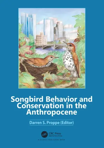 Cover of Songbird Behavior and Conservation in the Anthropocene