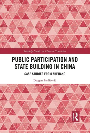 Cover of Public Participation and State Building in China