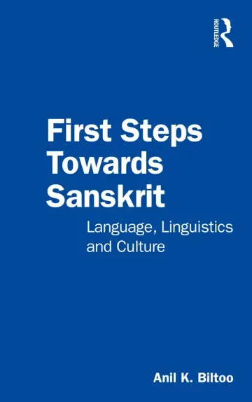 Cover of First Steps Towards Sanskrit