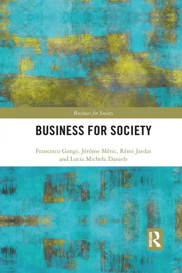 Cover of Business for Society