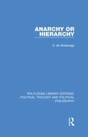 Cover of Anarchy or Hierarchy
