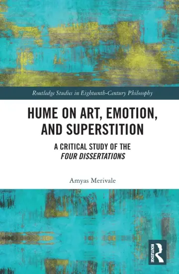 Cover of Hume on Art, Emotion, and Superstition