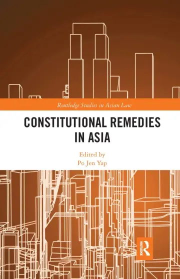 Cover of Constitutional Remedies in Asia