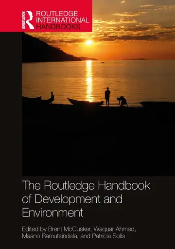 Cover of The Routledge Handbook of Development and Environment