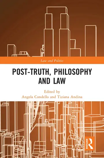 Cover of Post-Truth, Philosophy and Law