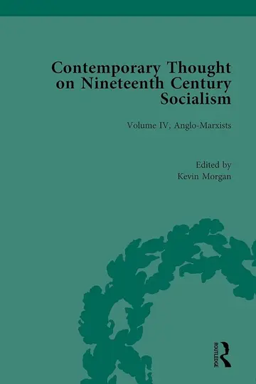 Cover of Contemporary Thought on Nineteenth Century Socialism
