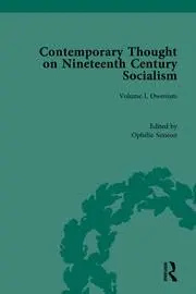 Cover of Contemporary Thought on Nineteenth Century Socialism