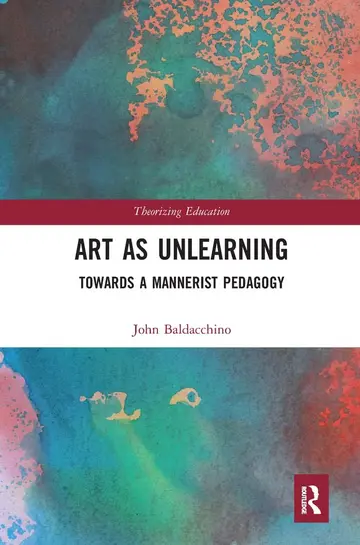 Cover of Art as Unlearning