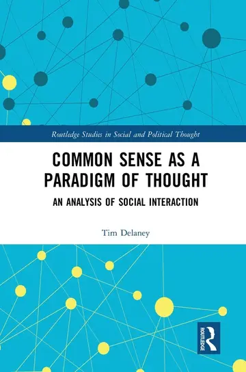 Cover of Common sense as a paradigm of thought