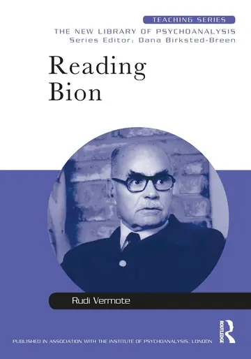Cover of Reading Bion